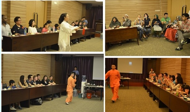 学太极、品茶香