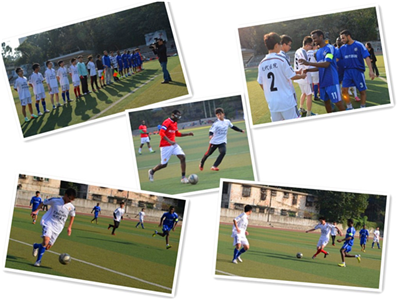 “圣丹福医院”杯足球争霸赛开踢