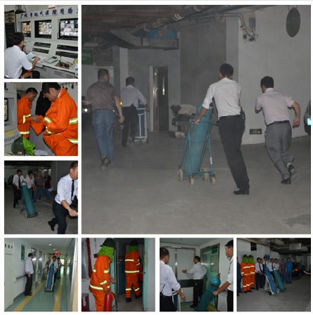 广州圣丹福医院开展氧气泄露消防演习