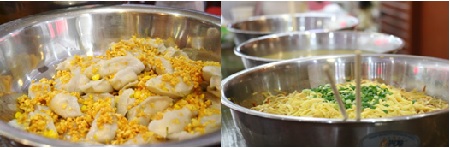 穆斯林患者家属们在圣丹福欢度开斋节