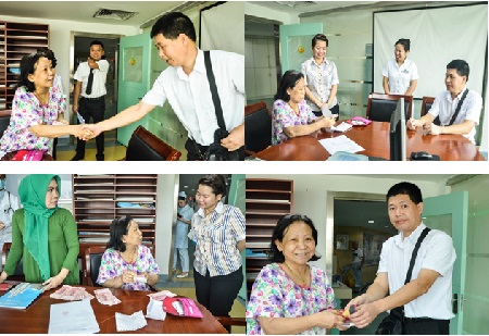 圣丹福员工何永皞拾5500元钱包返还患者获赞