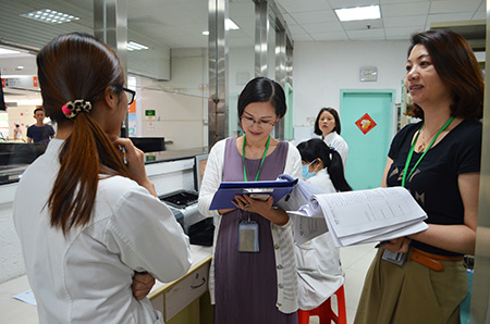 广州圣丹福医院进行全院5月例行JCI稽核