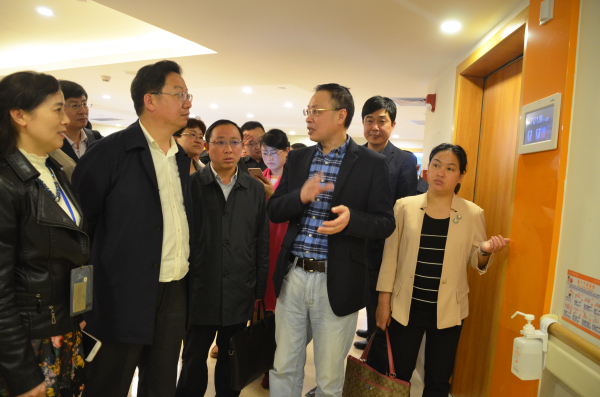 贵州省大方县党政领导代表到广州圣丹福考察调研